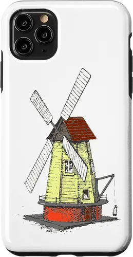 Vista 4 de Funda vintage Windmill para iPhone 12 mini