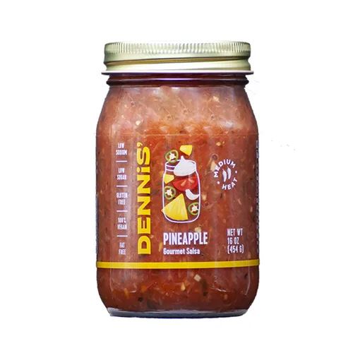 Vista 11 de Dennis' Gourmet - Salsa de frijoles negros y maíz totalmente natural Esta salsa fresca y abundante para restaurante es baja en azúcar, baja