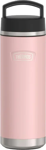 Vista 19 de THERMOS Serie ICON Botella de agua de acero inoxidable con tapa de rosca - 32 onzas, color Saddle - Botella de agua aislada al vacío con tapa