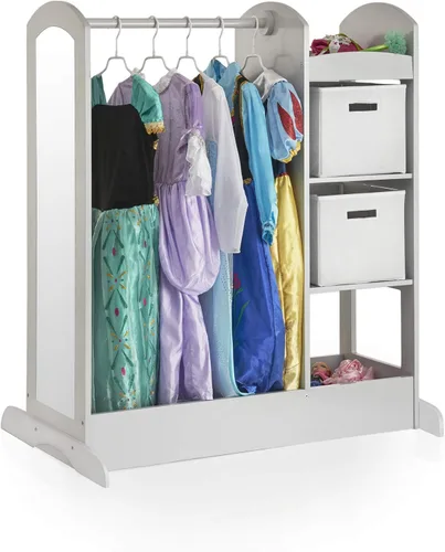Vista 3 de Guidecraft Centro para ver y guardar vestidos, gris