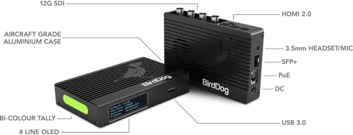 Vista 4 de BirdDog Codificador/decodificador 4K HDMI 2.0 NDI