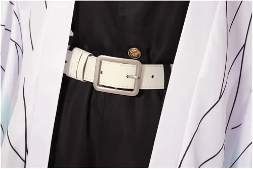 Vista 5 de ZHDTY Conjunto de disfraz de anime para cosplay con capa y kimono