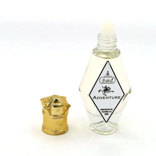 Vista 3 de Maison d'Orient ADVENTURE - Perfume Roll On de 0.7 fl oz para hombres, fragancias sin alcohol. AL RIYAD (aceite corporal rollon) Esenciales de viaje