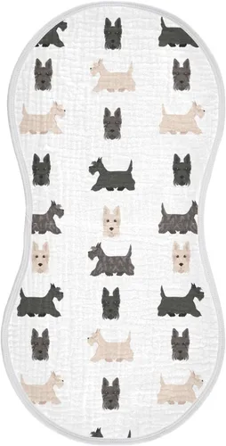 Vista 36 de vvfelixl Paños para eructos, Bichon Frise para bebé, niño, niña, bebé, trapos para eructos, 1 paquete Multi 15