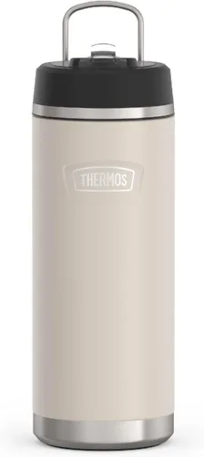 Vista 11 de THERMOS ICON SERIES, botella de agua de acero inoxidable con tapa de pajilla, 32 onzas, Glacier