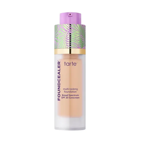 Vista 22 de tarte Babassu Foundcealer Base Dewy - Protector solar SPF 20 de amplio espectro, base y corrector en 1 con SPF, maquillaje vegano para el cuidado