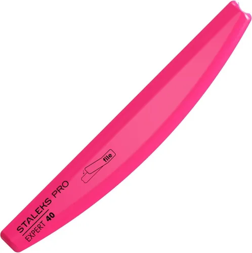 Vista 10 de STALEKS PRO Expert 40 PapmAm Mix - Lima de uñas desechable sobre base de madera (grano 180/240, 3 piezas) - Lima de uñas de doble cara lista