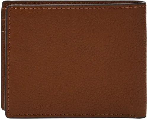 Vista 18 de Fossil Cartera Anderson de piel delgada y minimalista con bolsillo frontal plegable para hombre