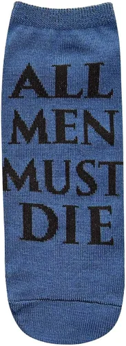Vista 5 de Hyp Game of Thrones Quotes JuniorsWomens 5 Pack Ankle Socks Size 4-10
