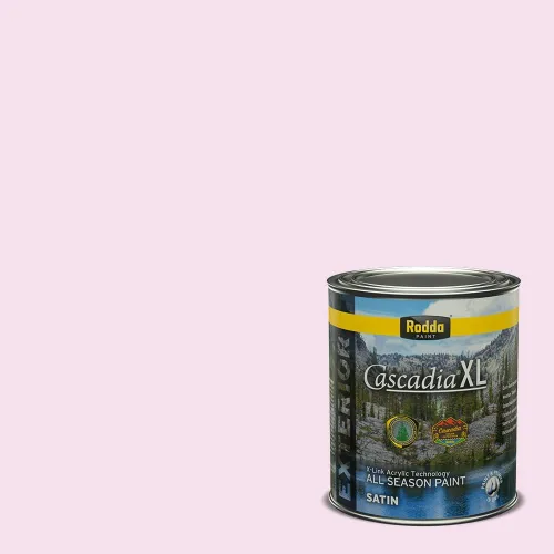 Vista 126 de Rodda Paint CASCADIA ZERO - Pintura plana e imprimación para interiores en uno, cuarto de galón, rosa Mullen