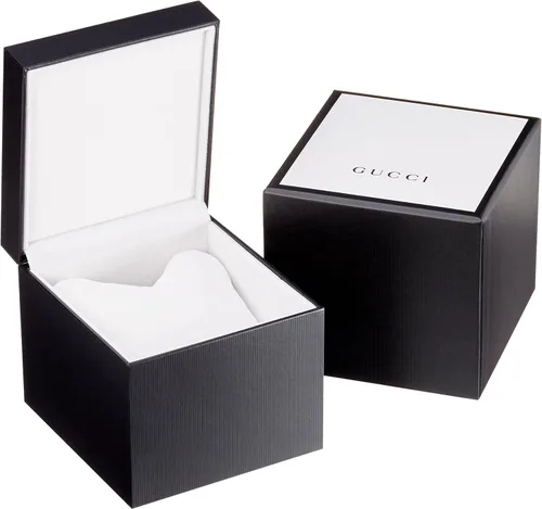Vista 3 de Gucci Reloj de acero inoxidable de cuarzo suizo de plata para hombre Modelo YA136208