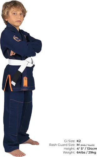Vista 3 de Sanabul, Future Legend Kids - Traje de Jiu Jitsu brasileño, BJJ Gi