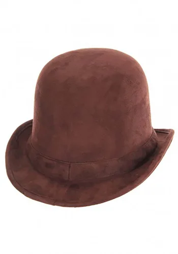 Vista 2 de Sombrero Derby Marrón para Adulto Multicolor