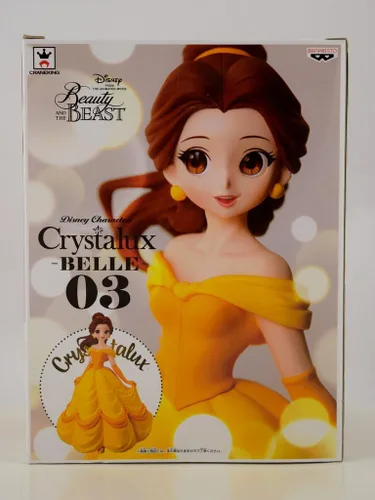 Vista 4 de Banpresto Personajes de Disney Crystalux Belle