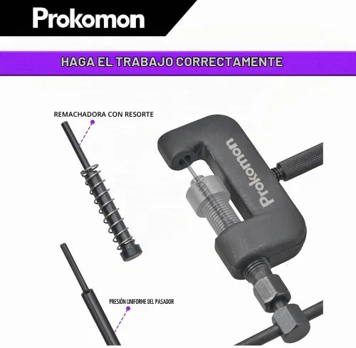 Vista 5 de Kit de herramientas para romper cadenas de 13 piezas; herramienta