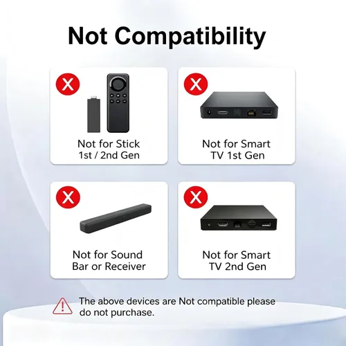 Vista 6 de Control remoto de TV de repuesto para Fire Stick, Firestick, Amazon Fire Smart TV para Fire Stick 4K Max, HD, 4K, Select, Plus, Cube. Control por