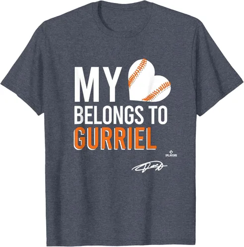 Vista 9 de My Heart Belongs To Yuli Gurriel Camiseta