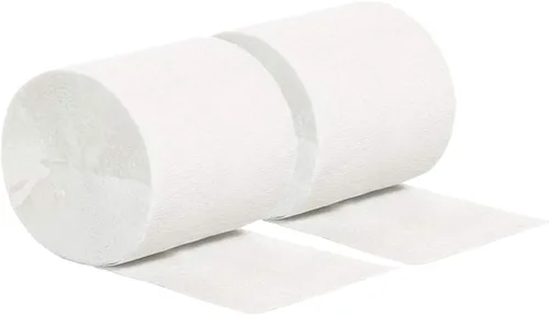 Vista 3 de Serpentinas de papel crepé morado para fiestas, 6 rollos, 1.77 pulgadas x 82 pies
