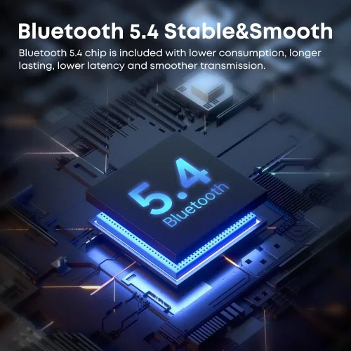 Vista 7 de Auriculares de oído abierto Bluetooth inalámbricos, IP68 impermeables de conducción ósea Bluetooth, auriculares inalámbricos Bluetooth, auriculares