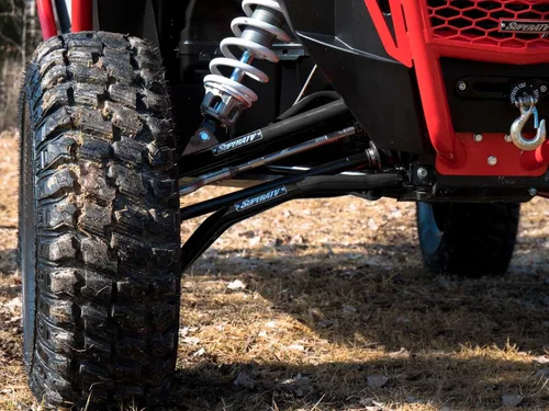 Vista 2 de Brazos A superiores e inferiores SuperATV de alta holgura para los modelos Polaris RZR XP Negro