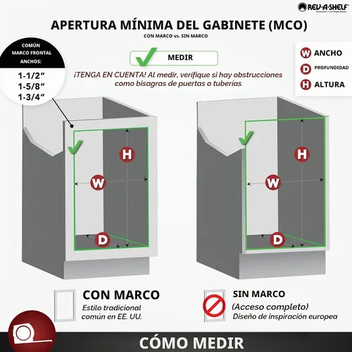 Vista 6 de Accesorio especiero de madera para cajón, de la marca Rev-A-Shelf, Madera, Natural, S