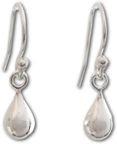 Vista 10 de Sterling Silver Teardrop Earrings Small Everyday Earrings for Women and Girls