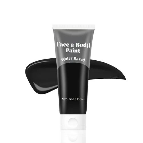 Vista 12 de Pintura facial blanca crema a base de agua para Halloween Cosplay payaso Blanco