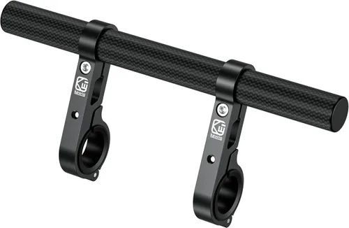Vista 7 de BRCOVAN Extensor de Manillar de Fibra de Carbono de 9.45'' de Largo con Base de Montaje de Abrazadera de Aleación de Aluminio Compatible