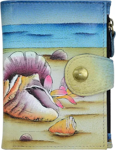 Vista 50 de Anna by Anuschka Cartera de mujer pintada a mano de cuero genuino para mujer