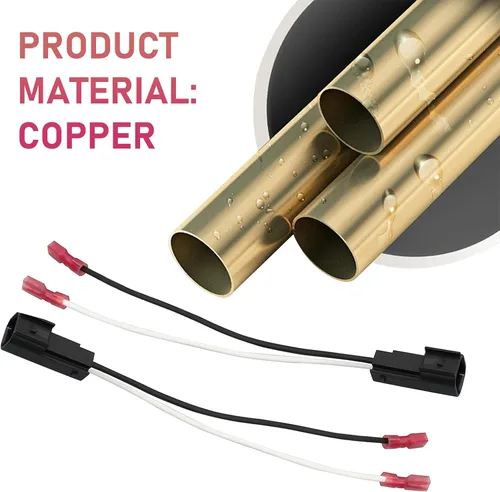 Vista 4 de 4 piezas de arnés de cableado de altavoz de auto, adaptador de conector de altavoz para puerta delantera trasera, piezas de reemplazo 72-5600