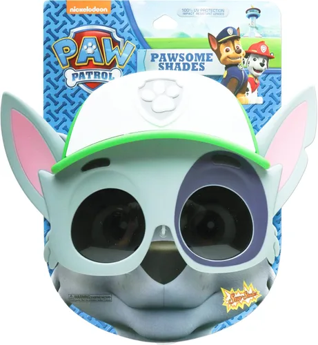 Vista 2 de Sun-Staches Paw Patrol - Lentes de sol para niños, Chase, Skye, Rubble, Zuma o Rocky accesorio para disfraz, talla única para la mayoría de los niños