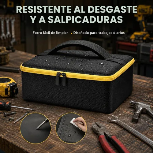 Vista 5 de Bolso Compatible con Esmeriladora DEWALT 20V MAX* (DCG413B), También Compatible con FLEXVOLT ADVANTAGE Sin Escobillas Sin Cable (DCG416B), Estuche