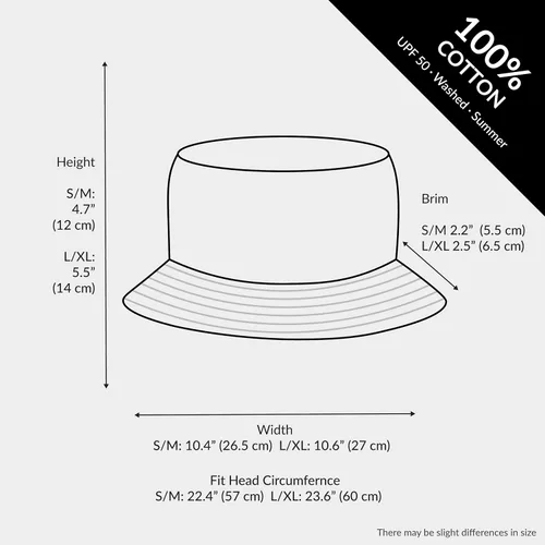Vista 5 de The Hat Depot - Sombrero unisex, 100% algodón, 300N, fácil de guardar para viajar, playa y verano