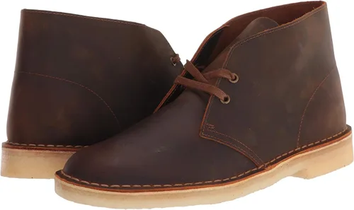 Vista 7 de Clarks de los hombres Desierto Welt Botas de piel