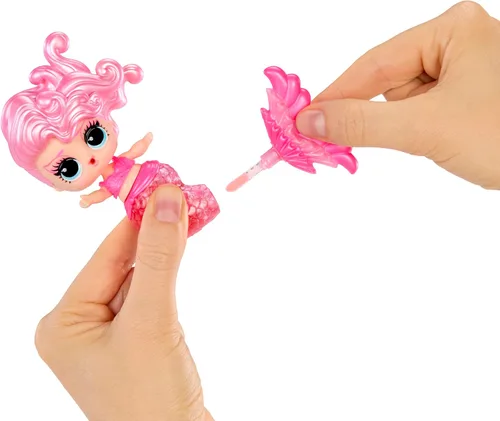 Vista 12 de LOL Surprise Mermaids Makeover Magic Tots con brillo de labios maquillaje DIY usable para ti y tu muñeca, juego acuático divertido, regalo