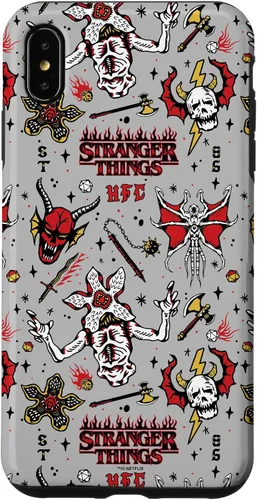Vista 11 de Stranger Things Demogorgon Hellfire Club - Funda con patrón para iPhone 17