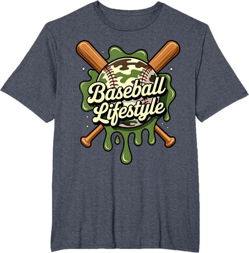 Vista 106 de Baseball Life Style 101 Apparel Youth Drip Baseball Boys Kid Camiseta