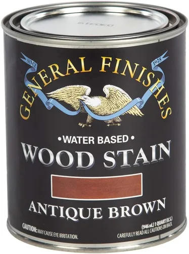 Vista 34 de General Finishes - Tinte para madera a base de agua, 1 cuarto de galón, cereza negra