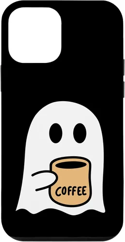 Vista 16 de iPhone 16 Spooky Fall Ghost Coffee Lovers Costume Case