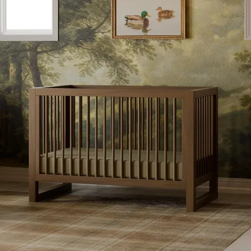 Vista 5 de Namesake Nantucket - Cuna convertible 3 en 1, nogal natural
