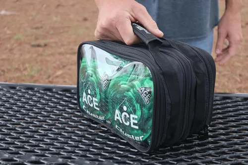 Vista 6 de ACE PRO Cornhole Bag Carry Case Options Storage, Transport, Utility Pouch for Cornhole Bags