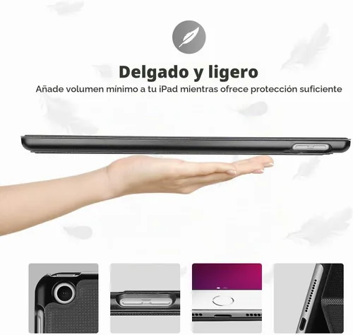 Vista 7 de ProCase Funda delgada con soporte para iPad de 10,2" 9ª/8ª/7ª