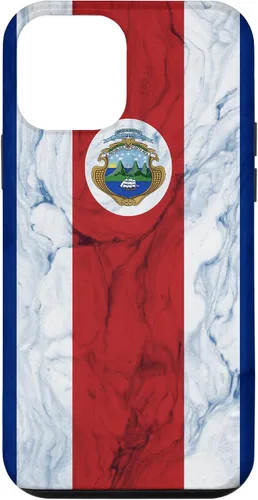 Vista 16 de Bandera de Costa Rica y fondo elegante - Funda del orgullo costarricense para iPhone 17