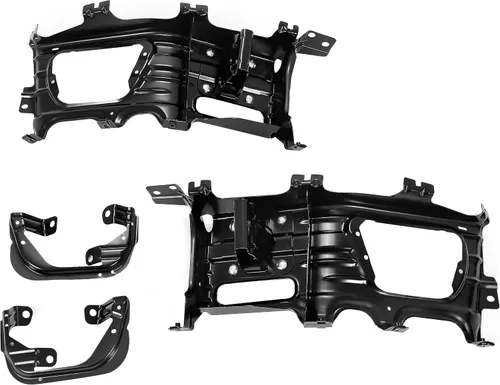 Vista 2 de KUAFU Soporte de parachoques delantero y luz antiniebla compatible con Dodge Ram 1500 2009-2012, soporte de montaje de parachoques, repuesto