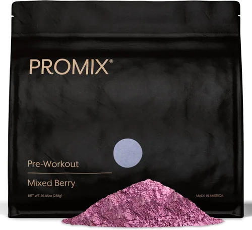 Vista 9 de ProMix Nutrition Pre-Entrenamiento - Maximiza el Enfoque y el Rendimiento - Libre de Estevia, Goma Xantana, Soja, Gluten y OMG - Mango - 30