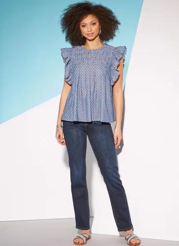 Vista 4 de McCall's Kit de patrones de costura Misses' Tops, código de diseño M8325, tallas LRG-XLG-XXL