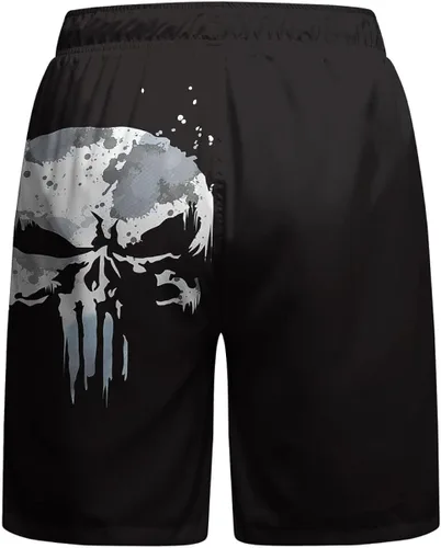 Vista 5 de Red Plume Pantalones cortos de compresión de manga corta y tailandeses para hombre Fight MMA Kick Boxing traje deportivo para hombre