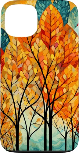 Vista 9 de Fall Theme & Autumn Leaves & Colorful Trees, Fall Colors Case for iPhone 16
