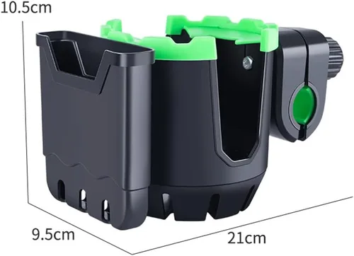 Vista 2 de Portavasos para teléfono móvil, soporte para micrófono, soporte para micrófono de coche, soporte para vasos de plástico, soporte para teléfono