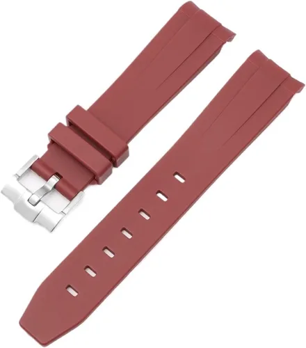 Vista 13 de Correa de camuflaje para Omega Moon Curvo Extremo Pulsera de goma de silicona Hombres Mujeres Sport Watch Band Accesorio 0.787 in